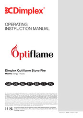 Dimplex Optiflame Tango TNG20E Operating