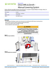 Savaria Orion MRL Update Manual