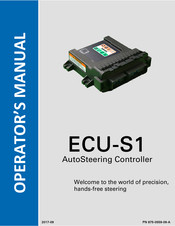 AvMap ECU-S1 Operator's Manual