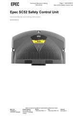 Epec SC52 Technical Manual