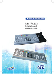 Dedicated Micros KBC1 Installation And Operation Manual