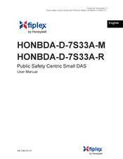 Honeywell fiplex HONBDA-D-7S33A-M User Manual