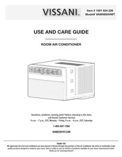 Vissani 1001 834 226 Use And Care Manual