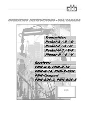 NBB PNN-Compact Operating Instructions Manual