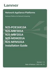 Lanner N2S-MBF201A Installation Manual