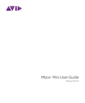 Avid Technology Mbox Mini User Manual