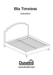 Dunelm Ella Timeless Instructions Manual