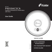 Kidde P4010ACSCA User Manual