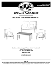 HAMPTON BAY MILLSTONE FCA65097RST Use And Care Manual
