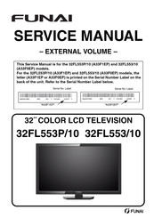 FUNAI 32FL553P/10 Service Manual