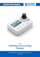 Hanna Instruments HI97741 Instruction Manual