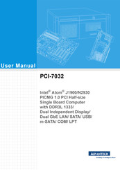 Advantech PCI-7032 User Manual