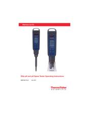 Thermo Scientific Elite pH Operating Instructions Manual