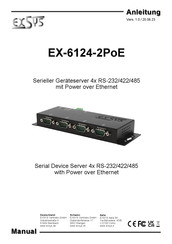 Exsys EX-6124-2PoE Manual
