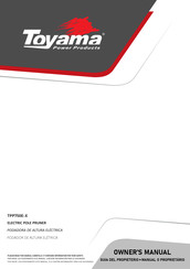 Toyama TPP750E-X Owner's Manual