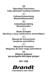 Brandt BFV 1508 Operating Instructions Manual