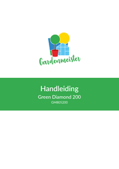 GardenMeister Green Diamond 200 Assembly Instructions Manual