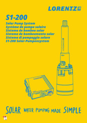 Lorentz S1-200 User Manual