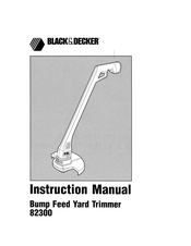 Black & Decker 82300 Instruction Manual
