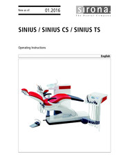 Sirona SINIUS I Operating Instructions Manual