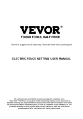 VEVOR SP1201407D51 User Manual