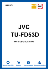 JVC TU-FD53D Instruction Manual