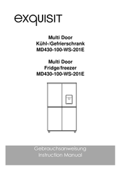 Exquisit MD430-100-WS-201E Instruction Manual