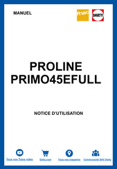 Proline PRIMO45EFULL Manual