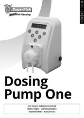SuperFish Dosing Pump One User Manual