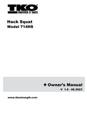 TKO 714HS Owner's Manual