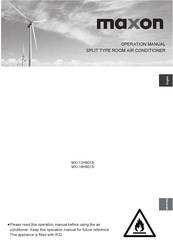 Maxon MXI-18HB013i Operation Manual