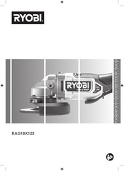 Ryobi RAG18X125 Original Instructions Manual