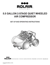 Rolair FCOL22LS6 Set Up And Operating Instructions Manual