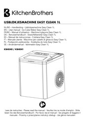 KitchenBrothers KB4040 User Manual