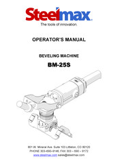 SteelMax BM-25S Operator's Manual