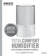 HoMedics TOTAL COMFORT UHE-CMTF28 Instruction Manual