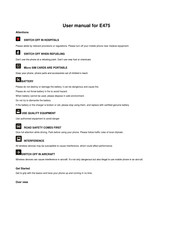 Hyundai E475 User Manual