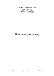 Nokia RH-104 Disassembly/Assembly