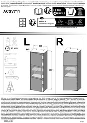 Forte ACSV711 Assembling Instruction