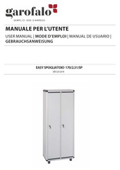 garofalo EASY SPOGLIATOIO 170/2.31/SP User Manual