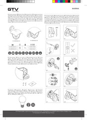 GTV MARINA OS-MARINADA-00 Assembly Instruction Manual