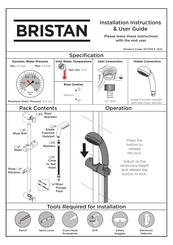 Bristan KIT100 C (D1) Installation Instructions & User Manual