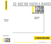 New Holland KOBELCO E195B Workshop Manual