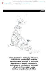 BH FITNESS NC19 Instructions For Assembly And Use