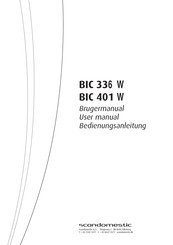 SCAN domestic BIC 336 W User Manual