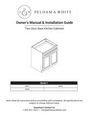 PELHAM & WHITE KB27 Owner's Manual & Installation Manual