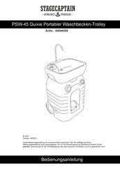 Stagecaptain 00094554 Operating Instructions Manual