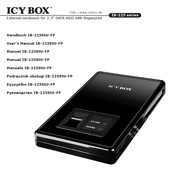 Icy Box IB-225StU-FP User Manual