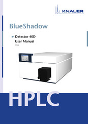 Knauer BlueShadow 40D HPLC User Manual