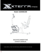 Xterra SB120 Owner's Manual